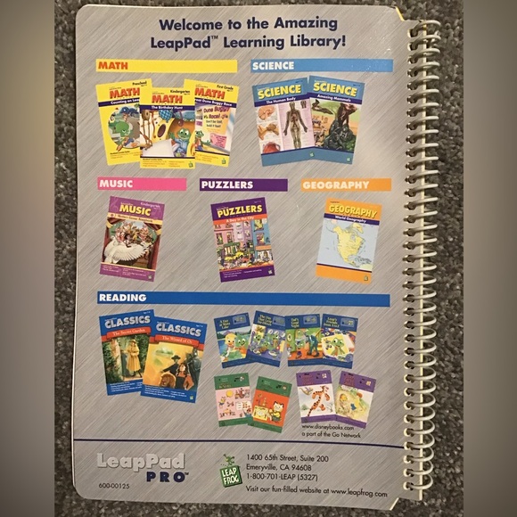 Leapf LeapPad Leap Into Learning and LeapPad Pro books - Picture 10 of 10